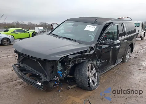 2015 Chevrolet Suburban 1500 Lt z USA, uszkodzony, nr VIN 1GNSKJKC6FR689201